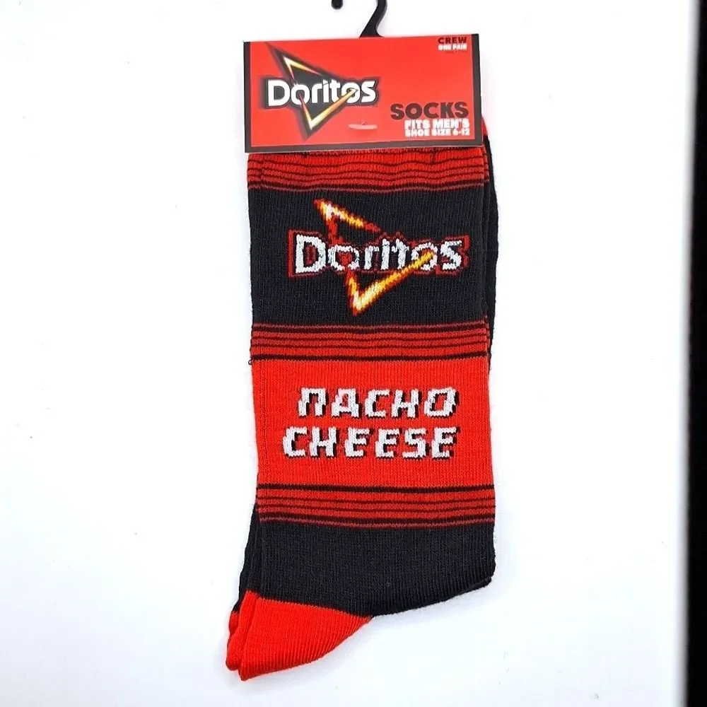 Doritos nacho cheese crew socks
